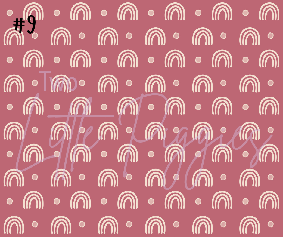 Printed Vinyl - Warm Boho