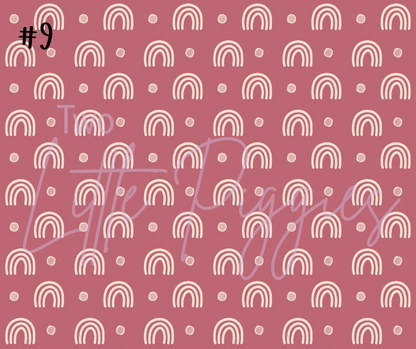 Printed Vinyl - Warm Boho