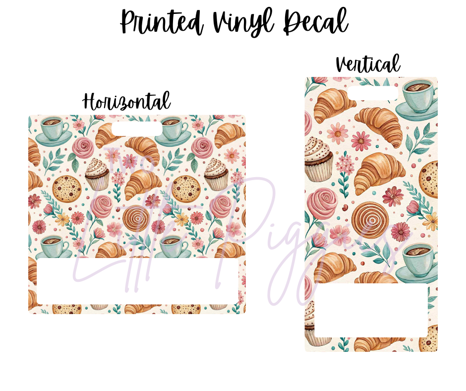 Printed Vinyl - Book Nook