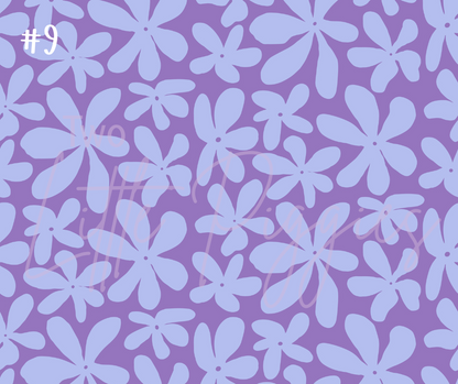 Printed Vinyl - Wisteria