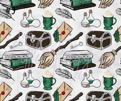 Printed Vinyl - HP - Slytherin