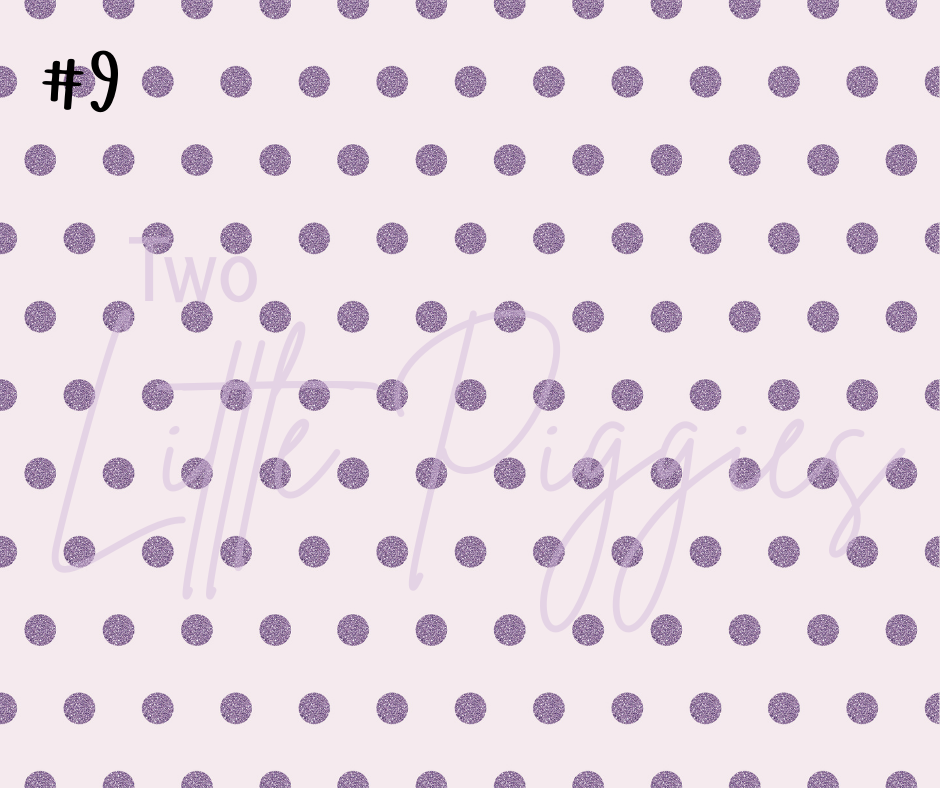 Printed Vinyl - New Year  - Purple