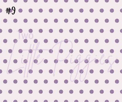 Printed Vinyl - New Year  - Purple