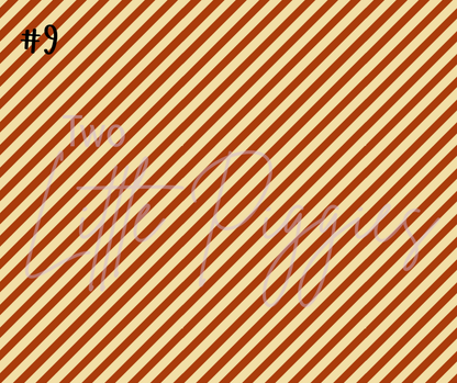 Printed Vinyl - Antique Christmas Flowers