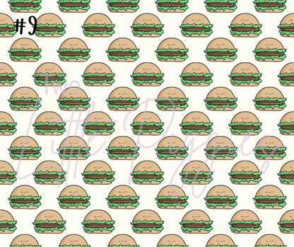 Printed Vinyl - Fast Food
