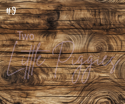 Printed Vinyl - Woodgrain