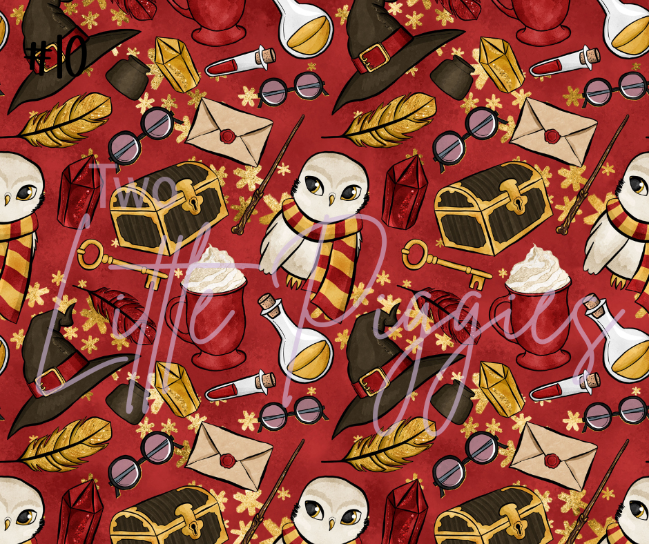 Printed Vinyl - HP - Gryffindor