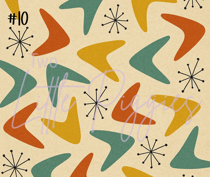 Printed Vinyl - Mid Century