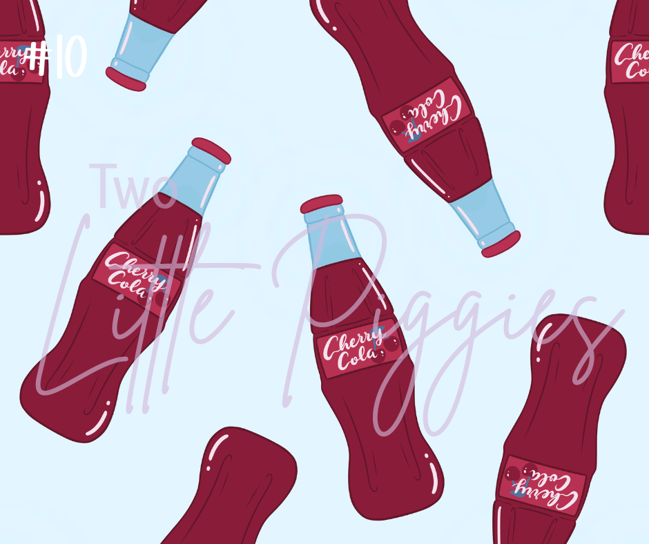 Printed Vinyl - Cherry Cola 2
