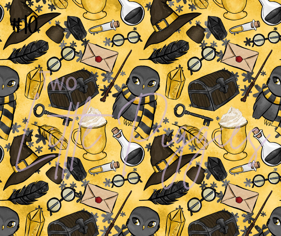 Printed Vinyl - HP - Hufflepuff