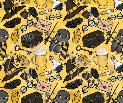 Printed Vinyl - HP - Hufflepuff