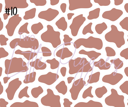 Printed Vinyl - Boho Cow