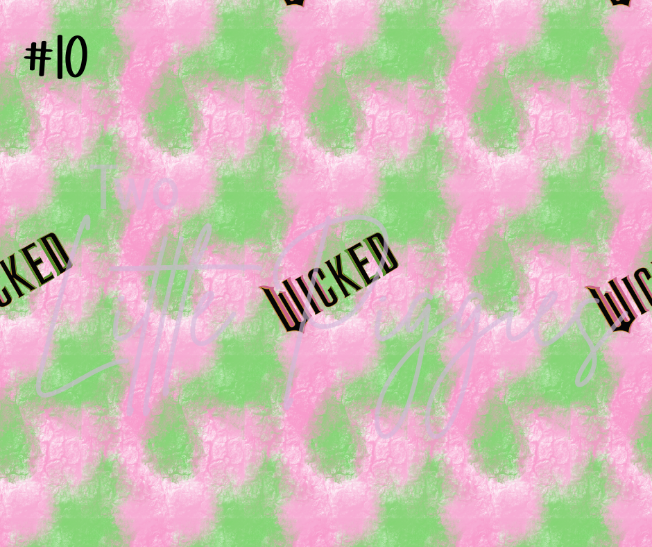 Printed Vinyl - Wicked 2