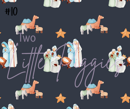 Printed Vinyl - Nativity
