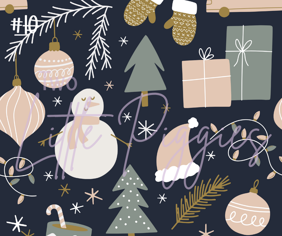 Printed Vinyl - Merry Little Christmas