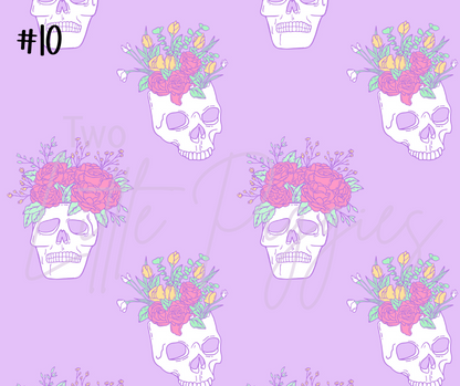 Printed Vinyl - Halloween Pastel Collection