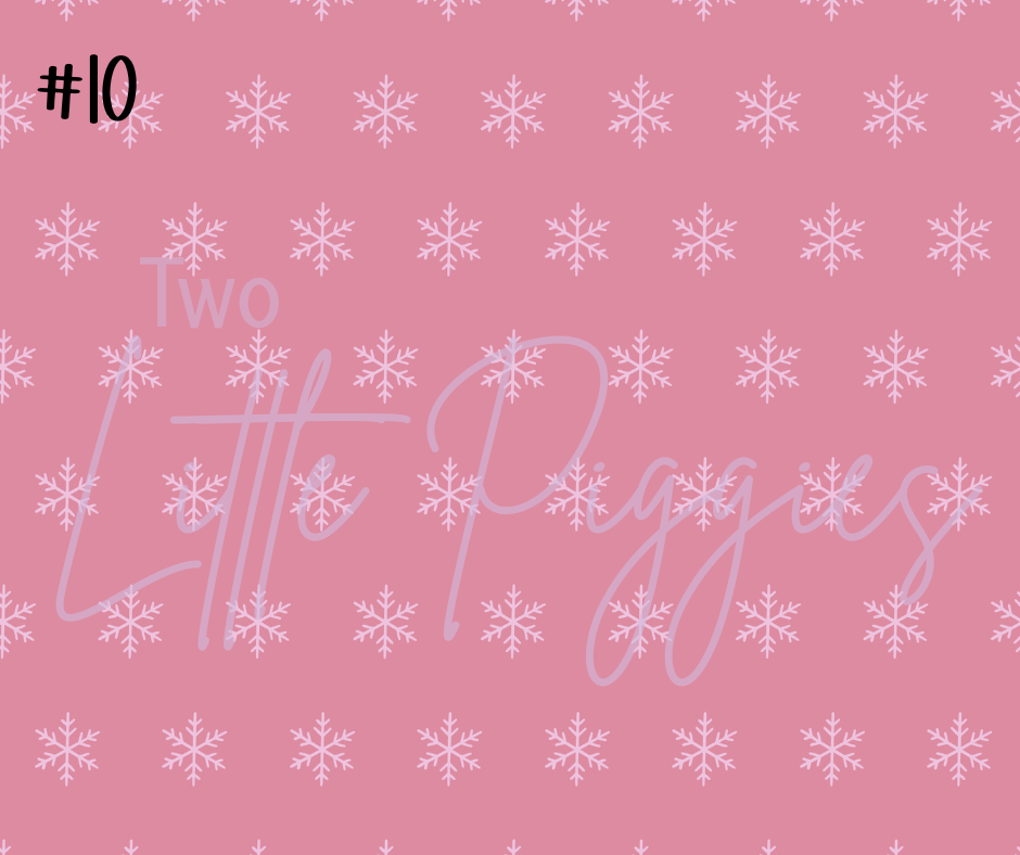 Printed Vinyl - Peppermint Holiday