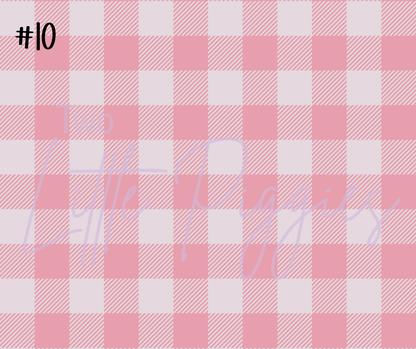 Printed Vinyl - Winter Blush