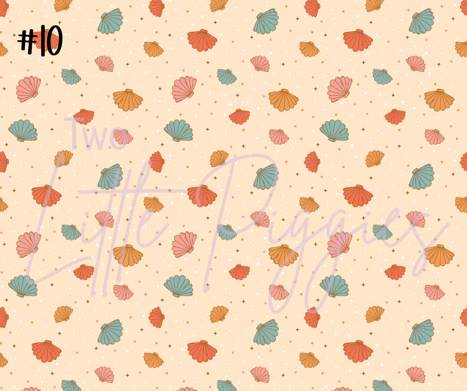 Printed Vinyl - Groovy Summer Collection