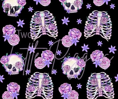 Printed Vinyl - Halloween - Pastel Goth