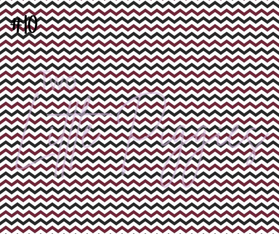 Printed Vinyl - Cheer - Burgundy, White and Black