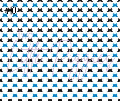 Printed Vinyl - Cheer - Blue and Gray