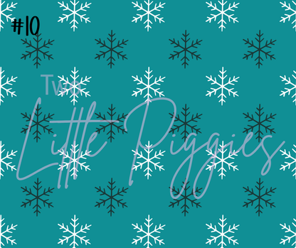 Printed Vinyl - Happy Holidays