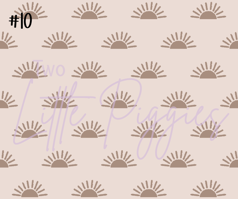 Printed Vinyl - Boho Patterns