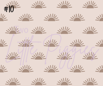 Printed Vinyl - Boho Patterns