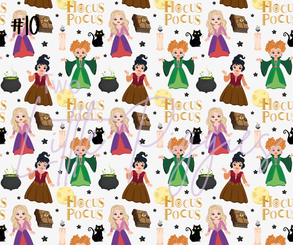 Printed Vinyl - Hocus Pocus