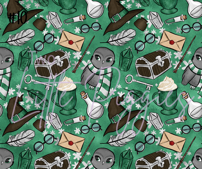 Printed Vinyl - HP - Slytherin