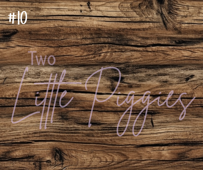 Printed Vinyl - Woodgrain