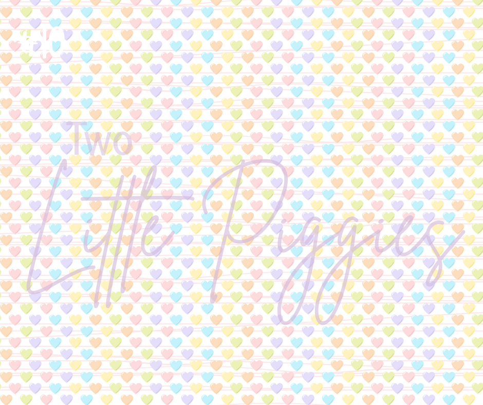 Printed Vinyl - Pastel Gummy Bears