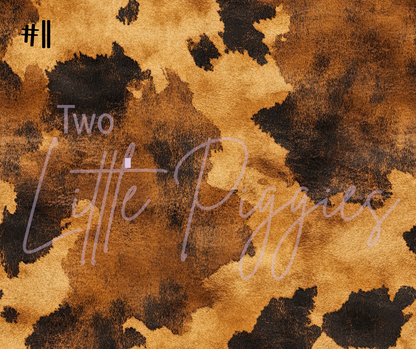 Printed Vinyl - Cowhide Collection