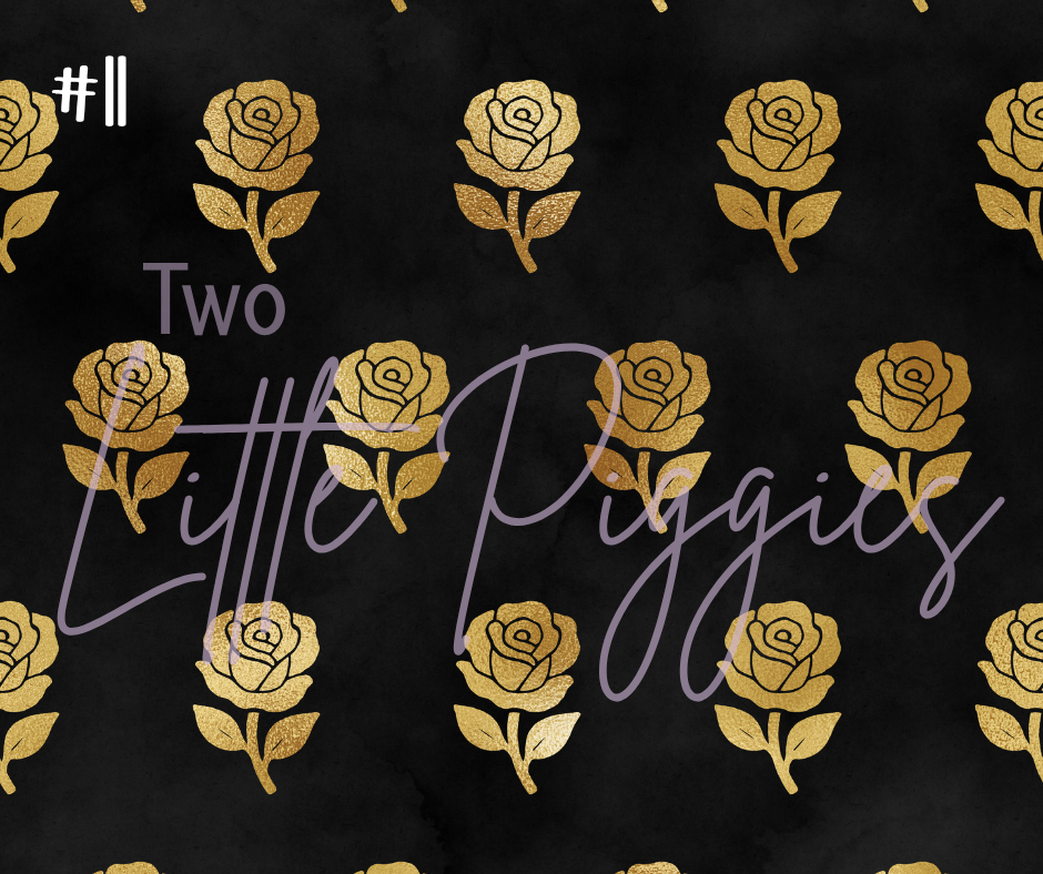 Printed Vinyl - Cancer - Black and Gold