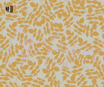 Printed Vinyl - Checkers - Earthy Insects