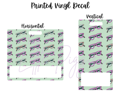 Printed Vinyl - Book Lover