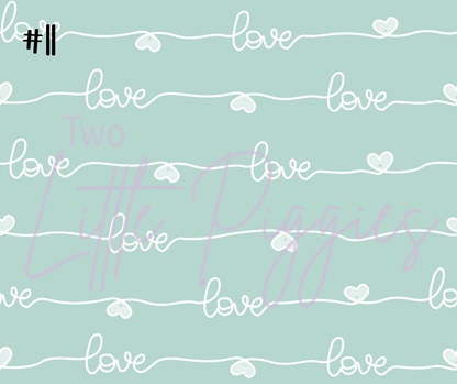 Printed Vinyl - Pastel Rainbow