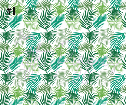 Printed Vinyl - Tropical Leaves Collection