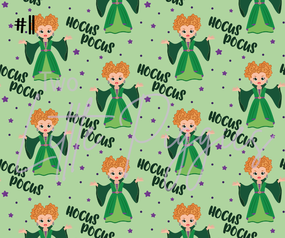Printed Vinyl - Hocus Pocus