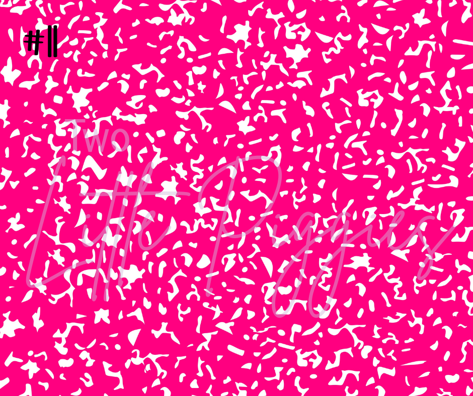 Printed Vinyl - Composition Notebook