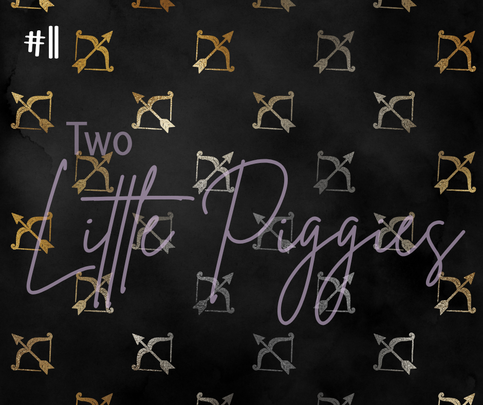 Printed Vinyl - Sagittarius - Black and Gold