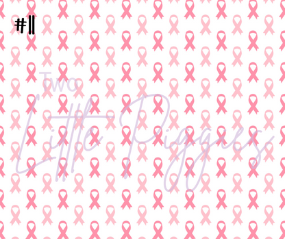 Printed Vinyl - Breast Cancer Awareness