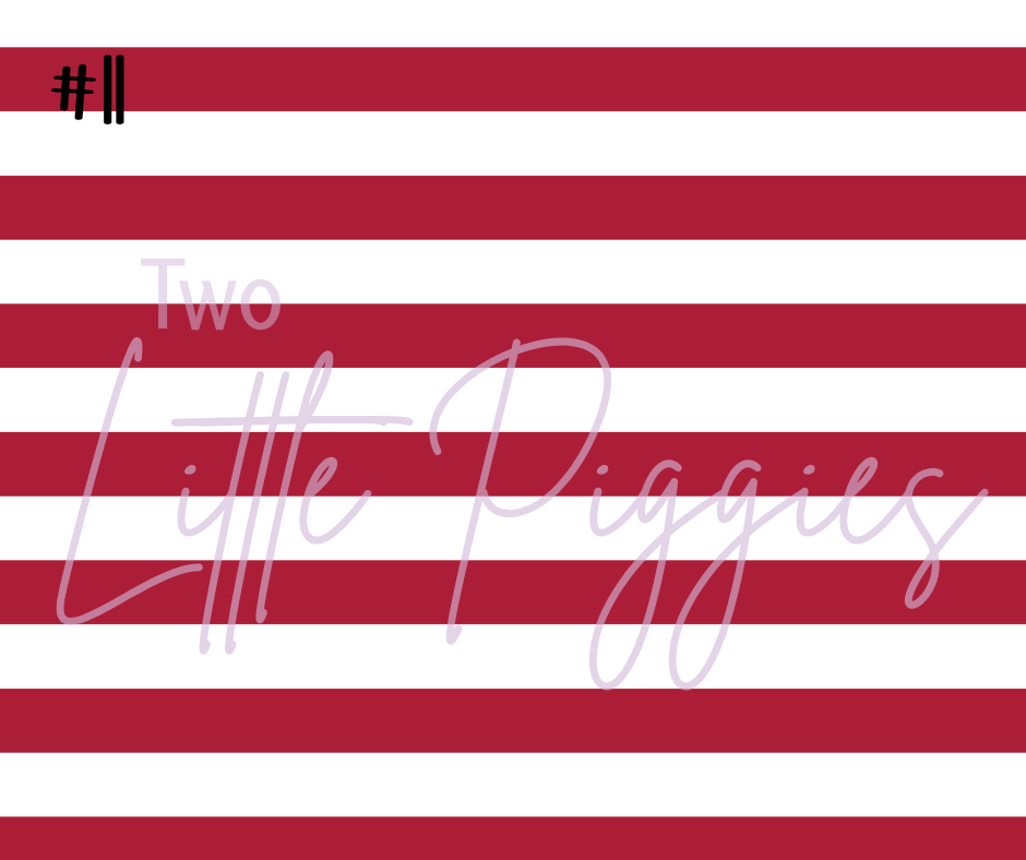 Printed Vinyl - Christmas - Navy and Berry