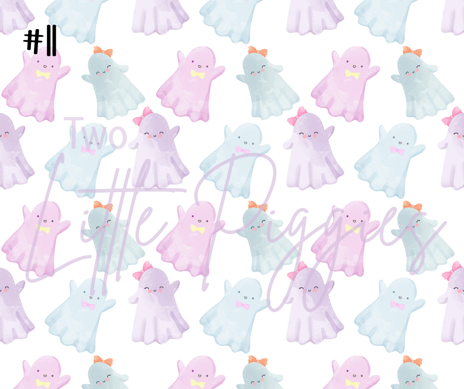 Printed Vinyl - Halloween - Cutesy Halloween
