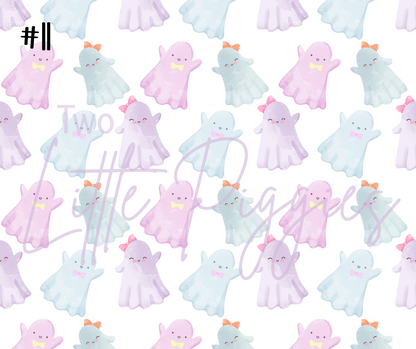 Printed Vinyl - Halloween - Cutesy Halloween
