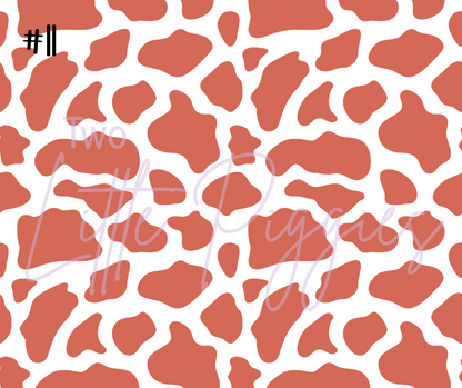 Printed Vinyl - Boho Cow