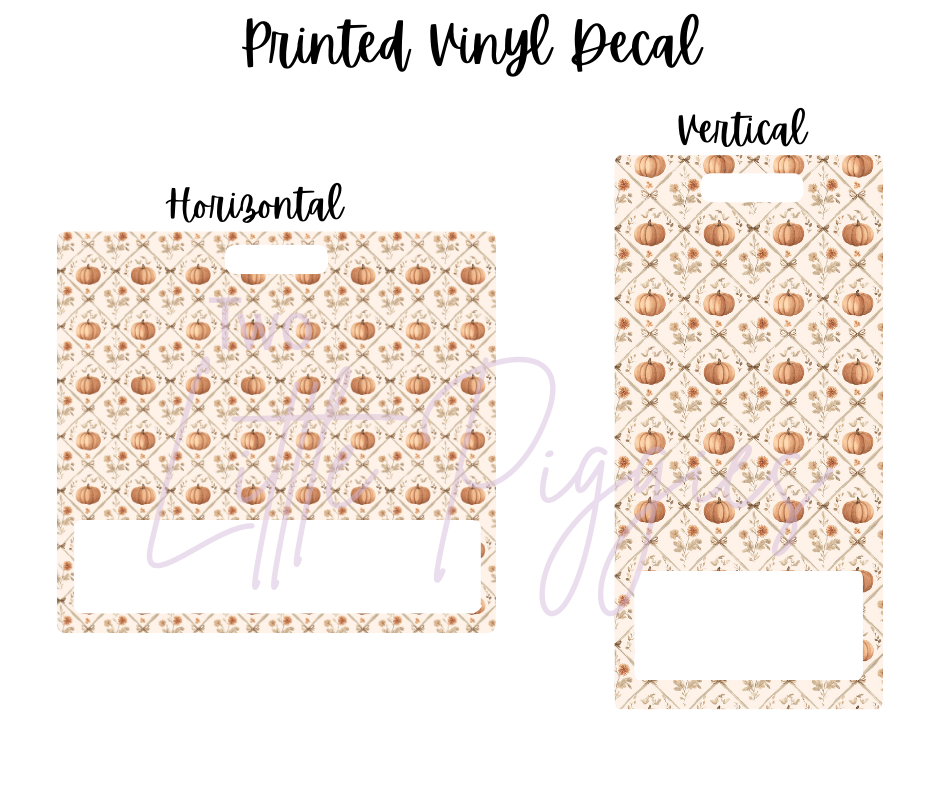 Printed Vinyl - Cozy Fall