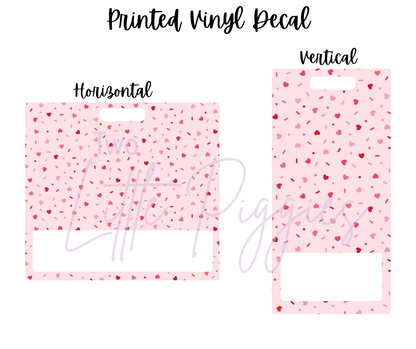 Printed Vinyl - Valentine Treats