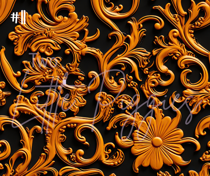 Printed Vinyl - Embossed Leather Collection